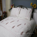 Embroidery bedding set